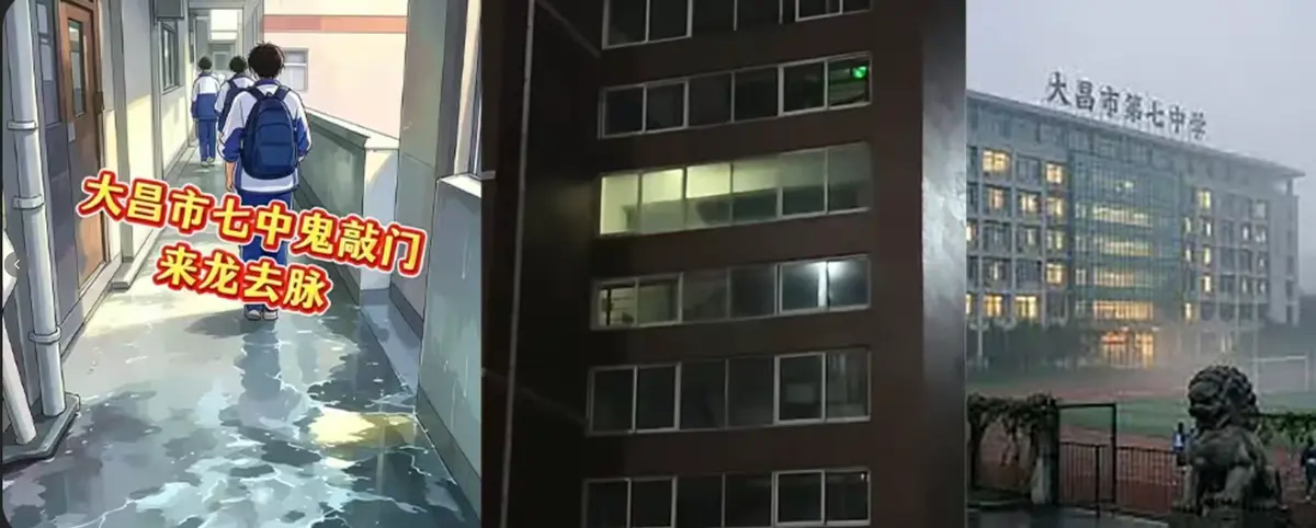 揭开大昌市七中鬼敲门及不明干尸真相